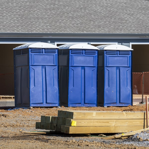 do you offer hand sanitizer dispensers inside the portable toilets in Hawkeye IA